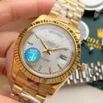 Replica Rolex DayDate White Dial All Gold President Wristwatch 40mm